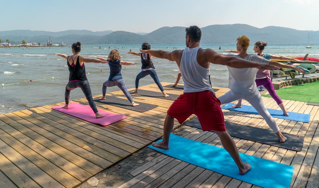 Yucelen Hotel Akyaka  Buitenkant foto